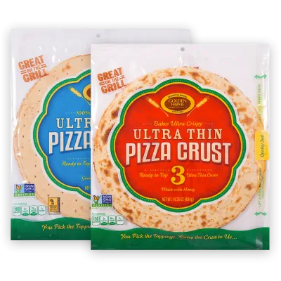 Ultra Thin Crust Pizza 12 inch Sampler