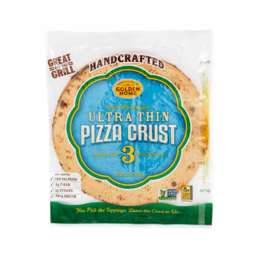 Ultra Thin Pizza Crusts 100% Whole Grain 3pk