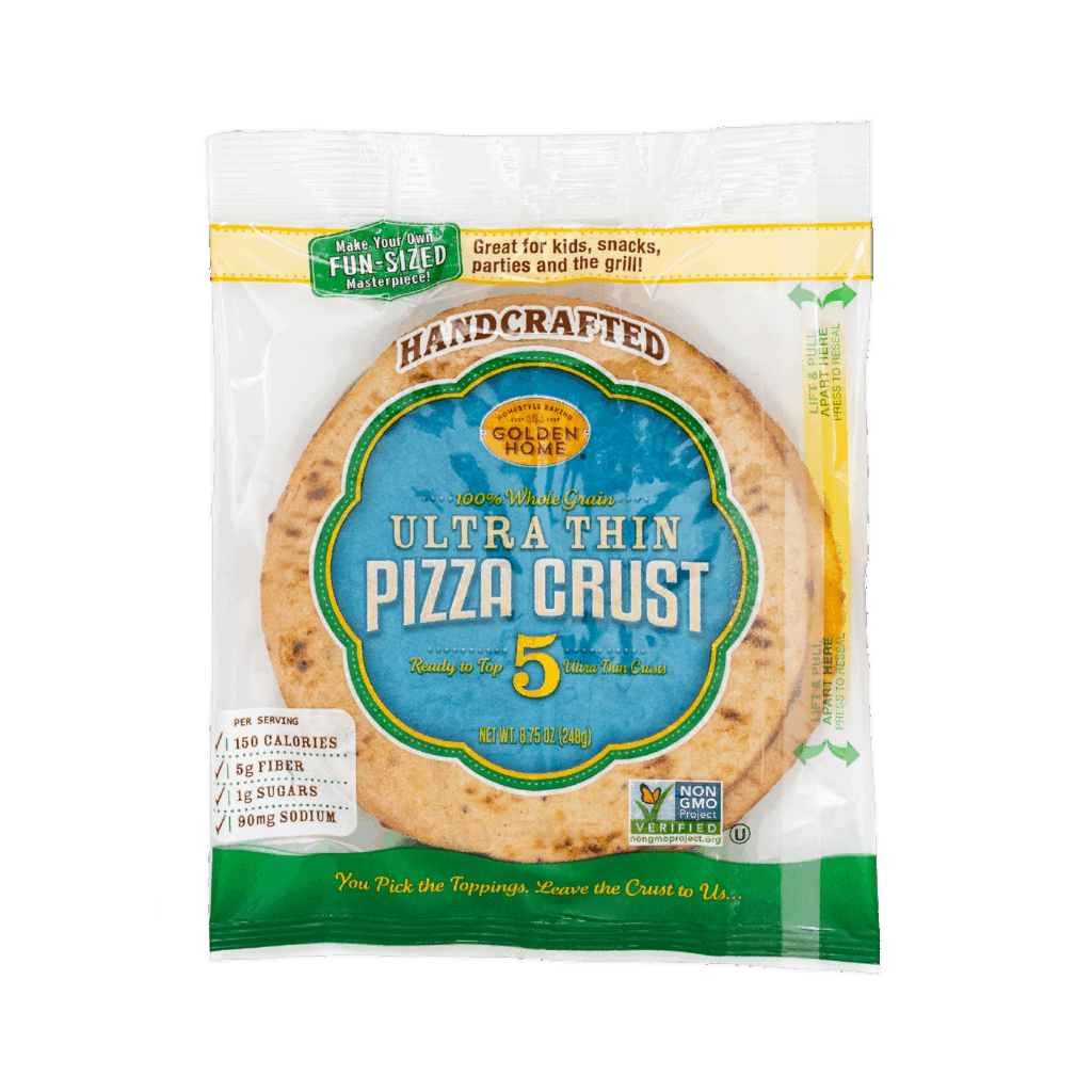 Ultra Thin Pizza Crusts 100% Whole Grain 5pk